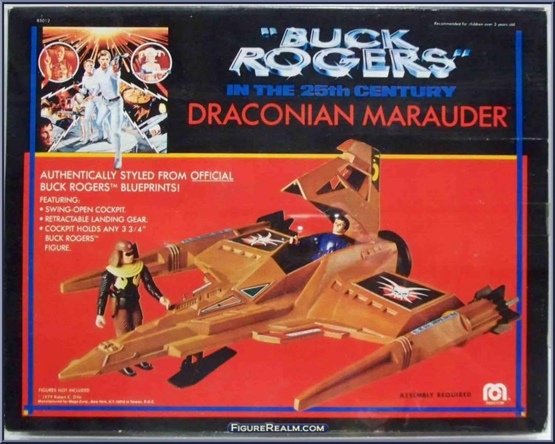 Buck Rogers Draconian Marauder Mego Toy Repro Parts Etsy