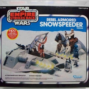 Snowspeeder star wars Kenner hasbro toy repro parts