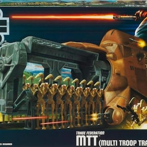 Mtt droid carrier Kenner hasbro toy repro parts - 3D Printing STL File Digital Instant Download