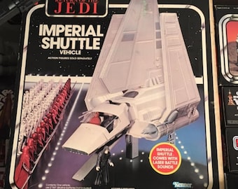 Imperial Shuttle Star Wars Kenner Hasbro Toy Repro Parts
