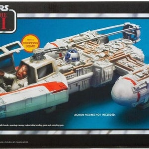 Y-wing star wars Kenner hasbro toy repro parts