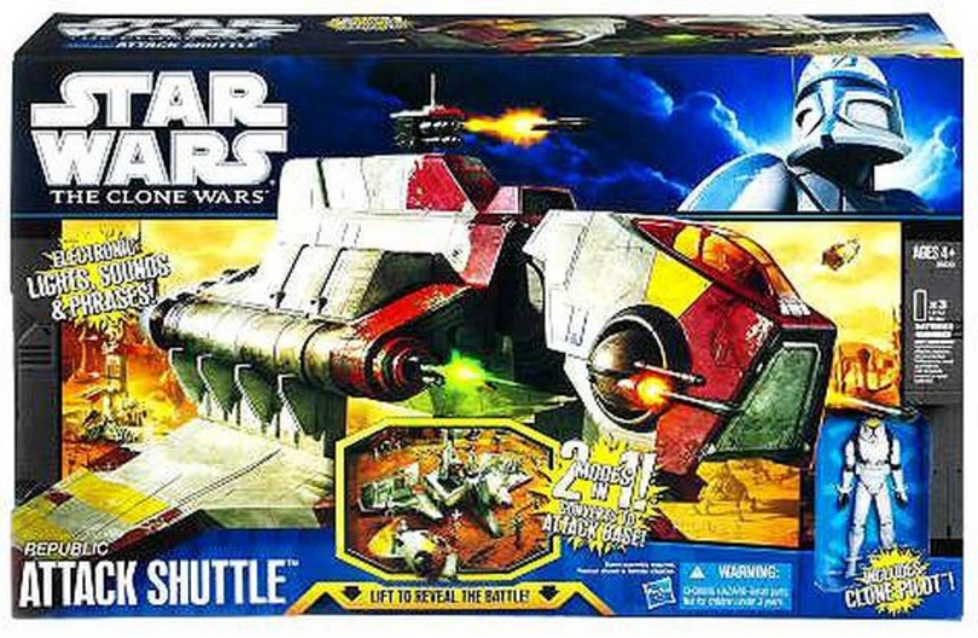 Star Wars Republic Gunship Drop Plate Platform Floor – Hasbro Kenner Replacement Part ROTS