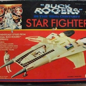 Buck Rogers starfighter mego toy repro parts