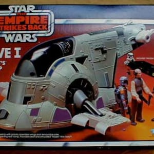 Slave 1 star wars Kenner hasbro toy repro parts