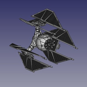 Tie Defender 3.75&quot; figure toy ship