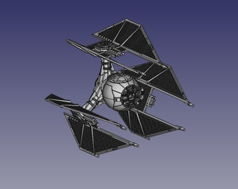 1/72 Star Wars Tie Defender Elite 3D Printing Files (STL) - Etsy
