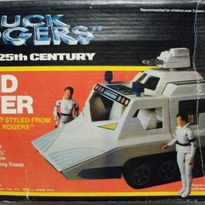Buck Rogers LandRover mego toy repro parts