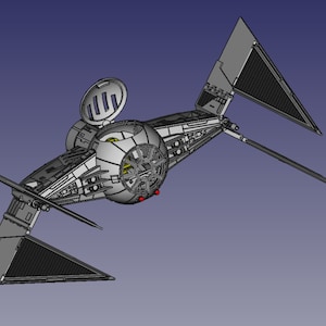 Tie Hunter 3.75&quot; figure toy ship