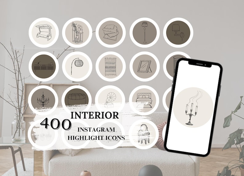 80 Home Interior Design Instagram Highlight Covers | Home Interior ...