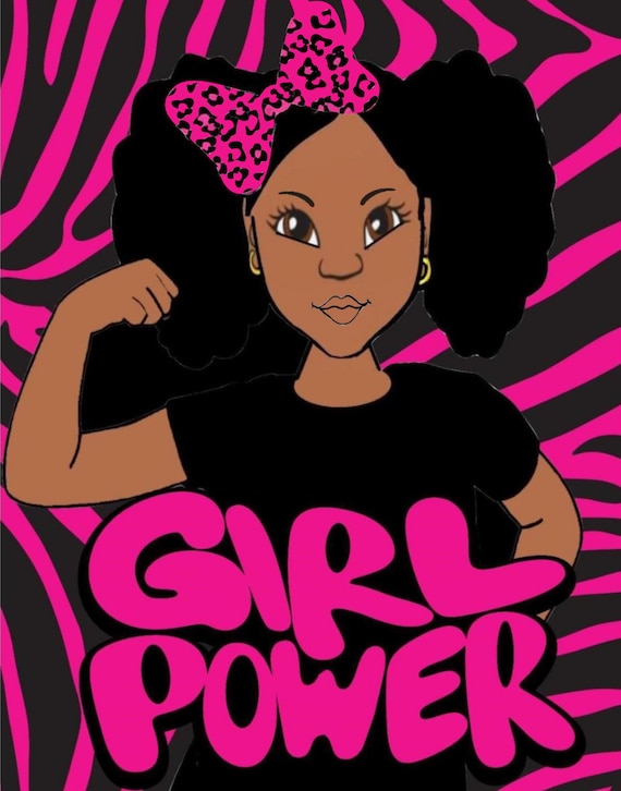 Girl Power Poster Etsy