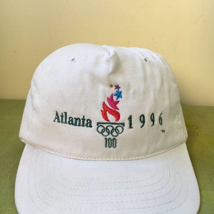 Atlanta 1996 Olympic Games vintage made in USA hat cap. One size