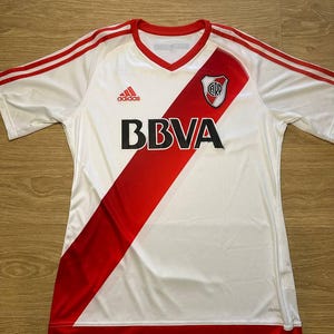 リバープレート CARP アディダス BBVA サッカー フットボール ジャージ シャツ。サイズ L BS4088