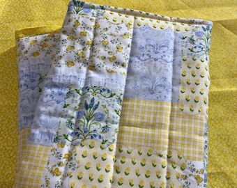 Large Country Patchwork Bible Sleeve