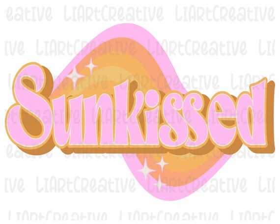 Sunkissed png, Summer PNG, Beach Life png, Rainbow summer Png, Summer  Boho designs png, Png designs for sublimation download