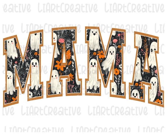 Halloween Mama Retro Png, Halloween Mama Png , Halloween Sublimation Png Design, Spooky Mama Sublimation Png, Groovy Halloween png