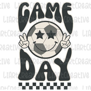 Game Day Soccer Smile Png, Soccer Smiled Png Sublimation Design, Soccer Game Day png, Soccer png designs
