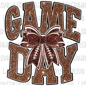 Spieltag Fußball Bogen Kokette Glitter Png, Fußball Kokette Png Sublimationsdesign, Fußball png, Spieltag Fußball Glitzer Png