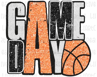Game Day Basketball PNG Design, Basketball Retro Png Sublimation Design, Basketball png, Basketball png sublimation designs, Basketball