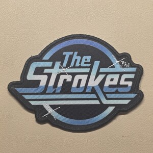 The Strokes - OG Magna Starlight Logo - Geborduurd strijkpatch voor gevechtsjassen