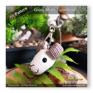 Goat Keychain Crochet Pattern (PDF)