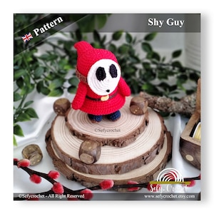 Shy Guy Crochet Pattern (PDF)