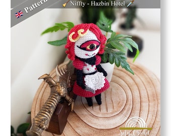 Niffty Crochet Pattern: Hazbin Hotel Inspired (PDF)