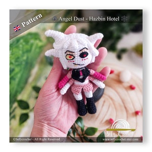 Hazbin hotel Angel dust(エンジェルダスト)ぬいぐるみ