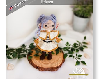 Frieren - Amigurumi Crochet Pattern - PDF - Instructions in English