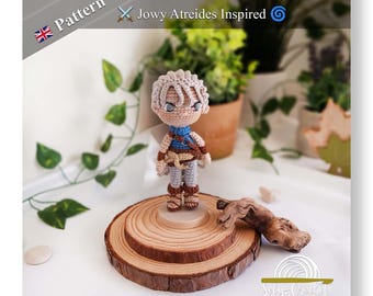 Padrão de crochê de Jowy Atreides: inspirado em Suikoden II (PDF)