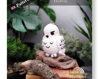 Owl Keychain Crochet Pattern (PDF)