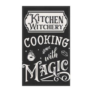 Keuken Hekserij Koken Halloween Handdoek