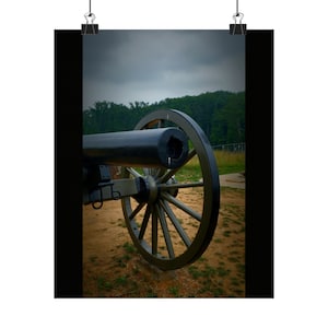 Custom Gettysburg Battlefield Canyon PhotographMatte Vertical Posters