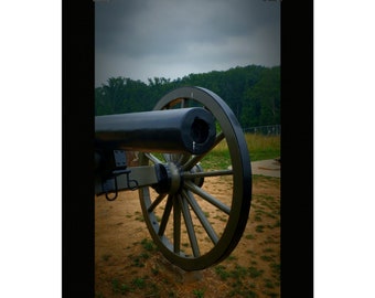 Custom Gettysburg Battlefield Canyon PhotographMatte Vertical Posters