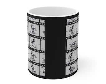 Mickey Mouse Vintage Cartoon Ceramic Mug 11oz