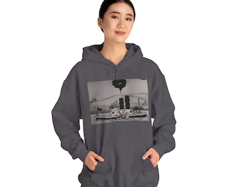 Steamboat Willie Vintage Steamboat Unisex Heavy Blend™ Hooded Sweatshirt