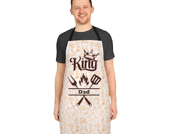 Grembiule da cucina, attrezzatura da chef personalizzata, regalo per la festa del papà, grembiule per amanti del barbecue, accessori da cucina, regalo per papà