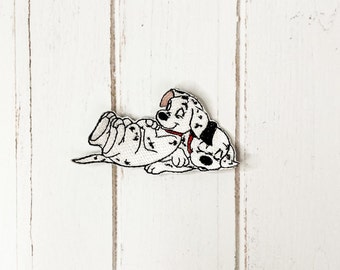 101 Dalmatians Sleepy Pups Disney Embroidered Iron-On Patch | Easy Application Disney Patch