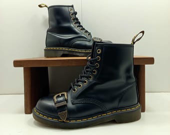 Dr. Martens 1460 buckle , édition limitée cuir noir  UK 5 /EUR 38