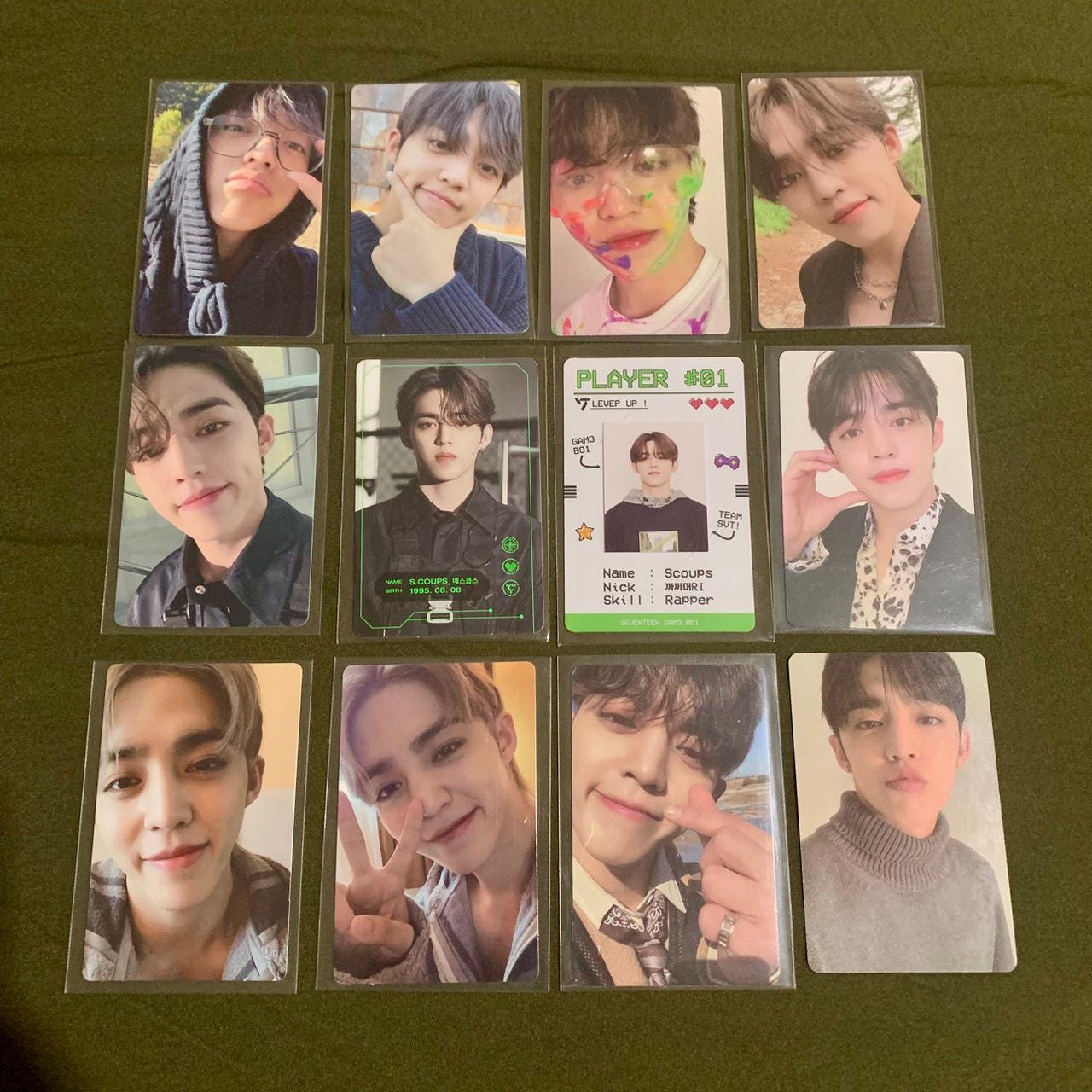 SEVENTEEN トレカ SCOUPS Buy OFFICIAL SEVENTEEN SCOUPS Photocard Online in India - Etsy
