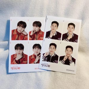 OFFICIAL SEVENTEEN 4 cuts Follow Wonwoo Seungkwan Scoups Dino