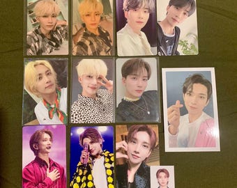 OFFICIAL SEVENTEEN Photocard Jeonghan Joshua Seungkwan Dino Vernon
