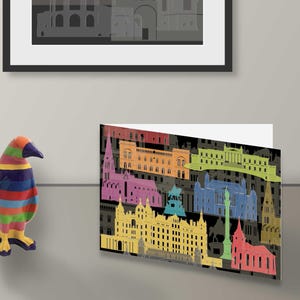 Schwerin als Kunstpostkarte