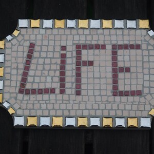Plaque murale Life