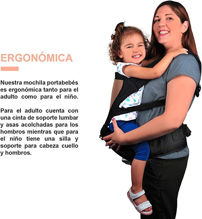 Vago sucesor jazz Ergonomic Baby Carrier With Seat for Newborns and Children up - Etsy
