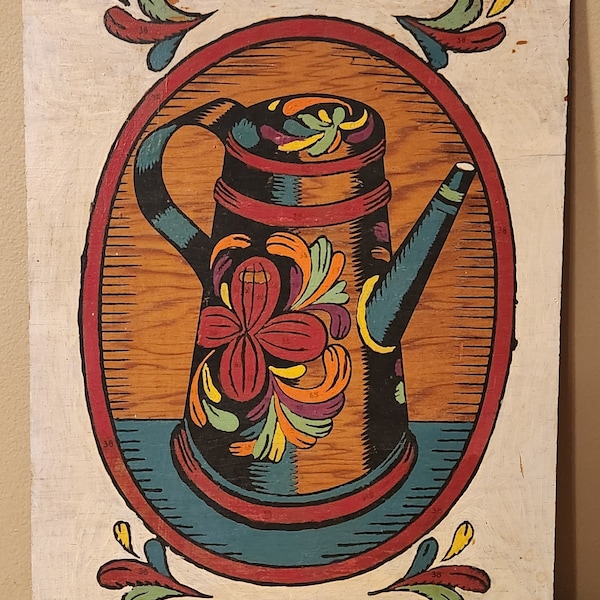 Vintage Paint by Number Etsy