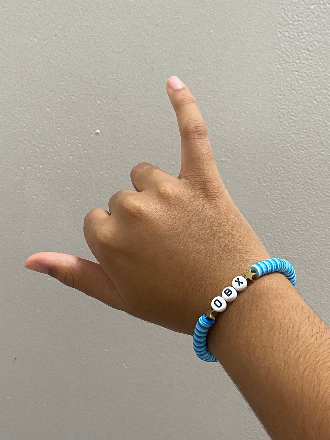 OBX Preppy Clay Bead Summer Bracelet Etsy