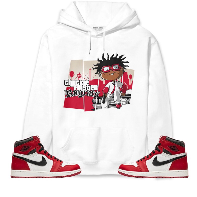 GTA Rugrats Unisex Hoodie Match Jordan 1 High OG Lost and Etsy