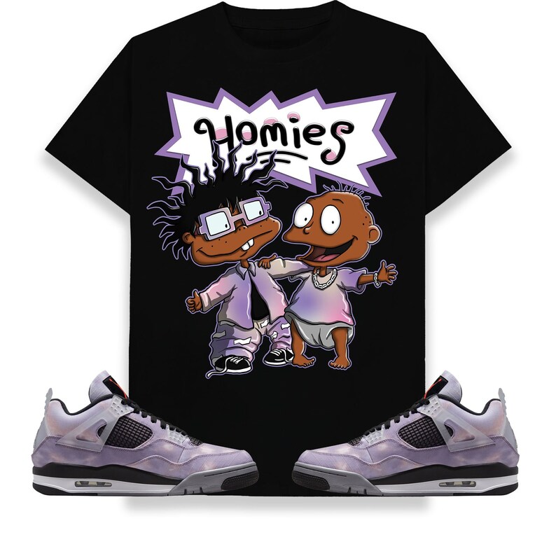 Homies Rugrats Unisex Shirt Match Jordan 4 Retro Zen Master - Etsy