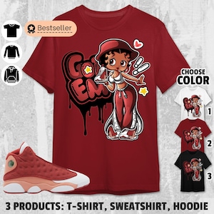 AJ 13 Dune Red Unisex T-Shirt, Sweatshirt, Hoodie, Got Em Sneaker Tees, Shirt In Cherry Red To Match Sneaker