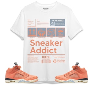 Sneaker Addict Unisex Shirt Match AJ 5 Crimson Bliss